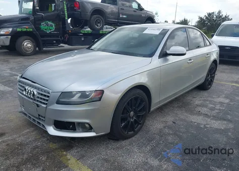 2011 Audi A4 2.0T Premium из США, поврежденный, VIN WAUBFAFL1BA086525